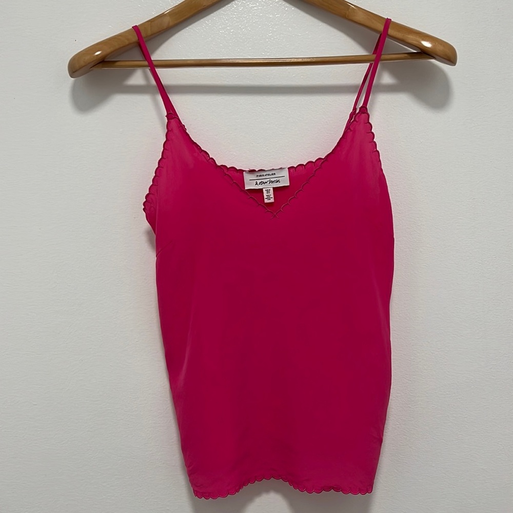 Pink Top & other stories Paris Atelier Size 0